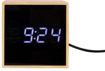 Karlsson Wekkers Alarm clock Mini Cube Bruin