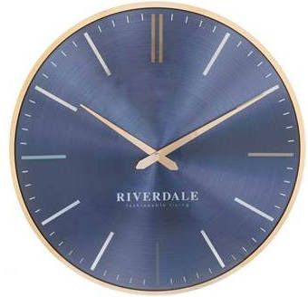 Riverdale Wandklok Milena Rond Ø30cm violet Paars