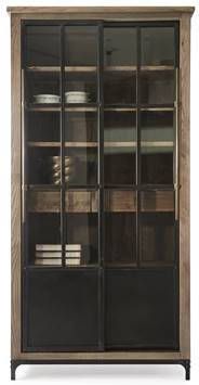 Rivièra Maison The Hoxton Buffetkast Hout/Metaal 110 x 220 cm Camel