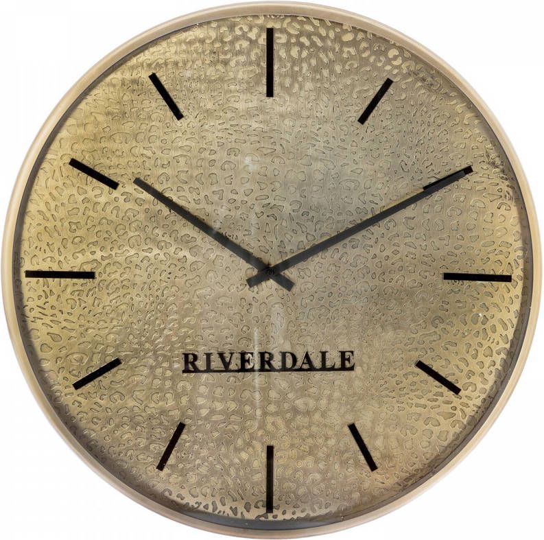 Riverdale Wandklok Phi Goud 60cm