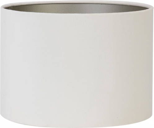 Light & Living Lampenkap VELOURS 25x25x18 Wit