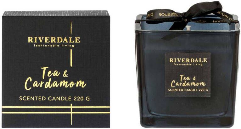 Riverdale geurkaars Deluxe Tea & Cardamom