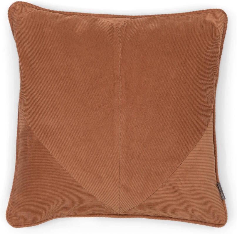 Riviera Maison sierkussenhoes Purity Rib Heart(50x5 cm )