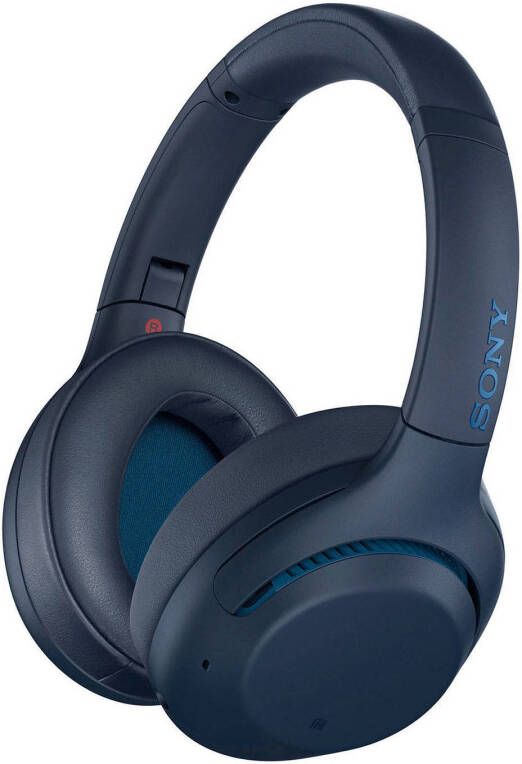 Sony draadloze koptelefoon WHXB900N Noise Cancelling(Blauw )
