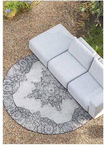 Zuiver binnen en buitenvloerkleed Coventry(∅210 cm )