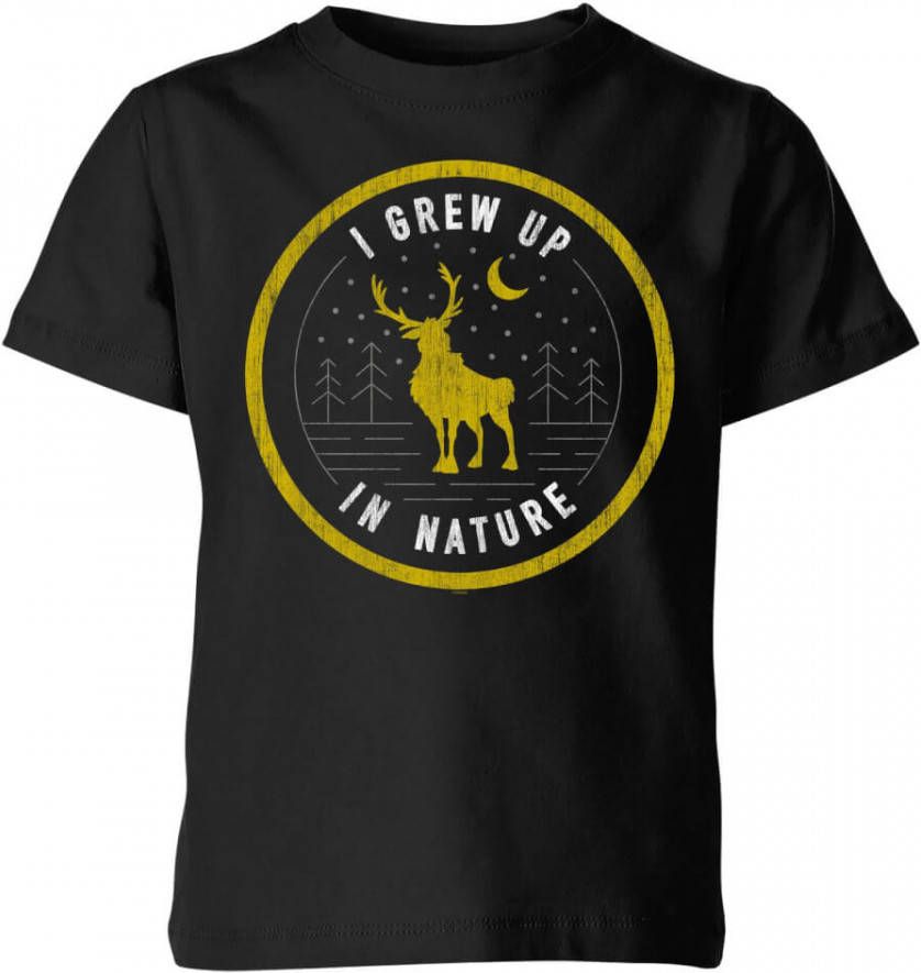 Disney Frozen 2 I Grew Up In Nature kinder t shirt Zwart 146/152(11 12 jaar) Zwart