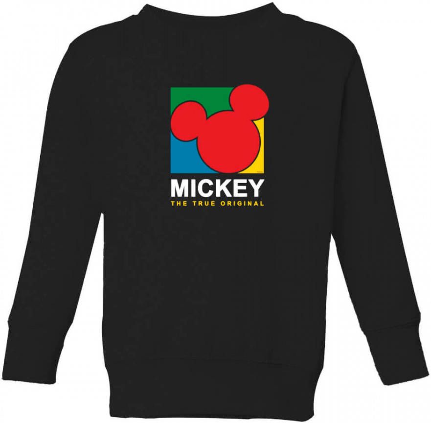 Disney Mickey The True Original Kids' Sweatshirt Black 146/152(11 12 jaar) Zwart