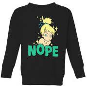 Disney Peter Pan Tinkerbell Nope Kids' Sweatshirt Black 146/152(11 12 jaar )