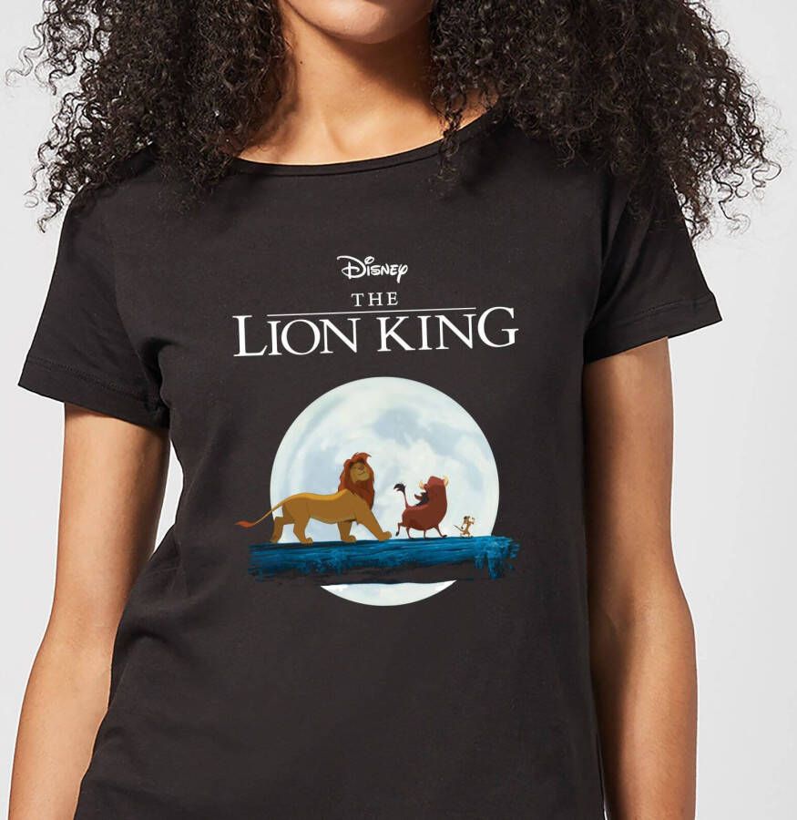Disney The Lion King Hakuna Matata Women's T Shirt Black 5XL Zwart